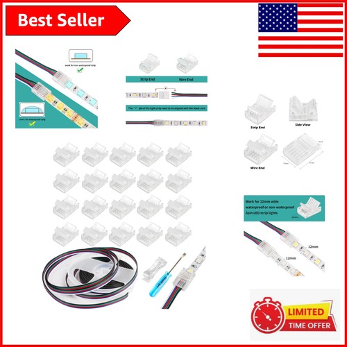 Flexible 20pcs 5pin led strip - flexible,